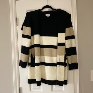 Sabo Skirt Striped Cardigan